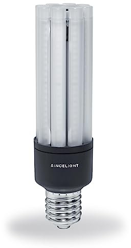 SINCELIGHT 45W LED Glühbirne (700W Äquivalent) mit E40 Sockel, Maisglühbirnenform, Hochleistungs-Röhrenlampe, Super Hocheffizient 7000lm, Neutral Weiß 4000K, 360-Grad-Strahl, Omnidirektional
