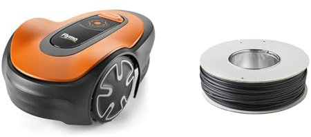 Flymo EasiLife 250 GO Robotic Lawn Mower - Cuts Up to 250 sq m, Ultra Quiet Mowing, Manicured Lawn & FLY082 Robotic Lawnmower 150m Boundary Wire for 1200R and EasiLife - 598480201