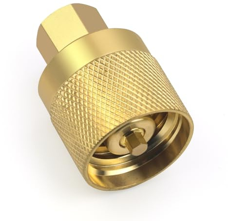 Bolaxin Forklift Connector Female, RE7141F Forklift Propane Tank Connector Female Connection Fitting Adapter Valve