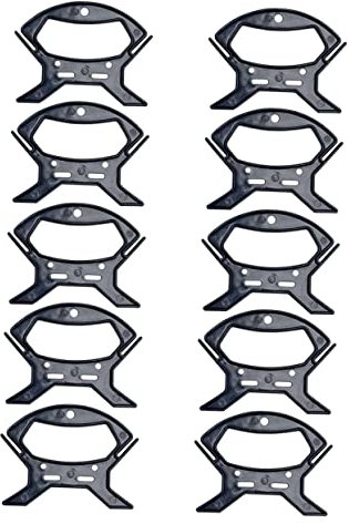 BELLIFFY 10pcs Large Cable Spool Wire Winder Cord Organizer Set for Home and Office Use, Multifunctional Charging Cable Storage Reel for Audio Video and Electrical Cords