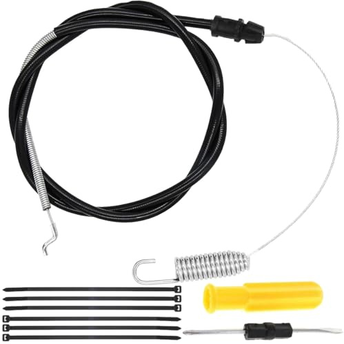 ZAMDOE 119-2379 290-945 Câble de contrôle de Traction pour Toro 20330, 20331, 20339, 20350, 20351, 20370, 20371, 20377, 20378, 20954 22'' Recycler tondeuses à Gazon