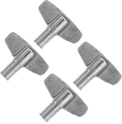 Cabilock 4stücke Teiliges Mechanischer Aufziehschlüssel Aus Metall Langlebig Und Einsetzbar Für Alte Stand Holzuhr-Reparatur Praktisches Uhrenzubehör Für Tisch Weckeruhren