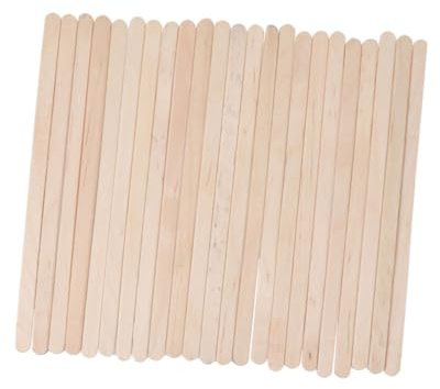 LALADEFIEE 100stücke Wachsspatel Aus Holz Einweg-haarwachs-stick Für Wachsarten Geeignet Langlebig Und Hautfreundlich