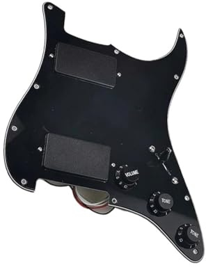 Schlagbrett Tonabnehmer HH Pickups Humbucker Loaded Scratchplate Vorverdrahtetes Gitarren-Strat-Schlagbrett-Set