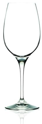Calici Vini Bianchi Prosecco Linea Invino Crystal Glass Italiana RCR con capacità 38 cl 12 3/4 oz Confezione da 6 pezzi C 470 Design pulito ed elegante per servizi raffinati