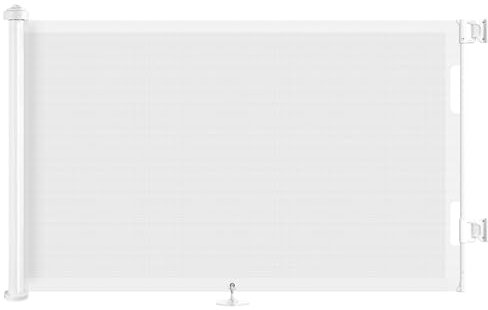 Puerta Seguridad Bebé Extensibles, Barrera Seguridad Nños y Perros, 0-150 cm Retráctil Vallas para Escaleras y Pasillos, Interiores y Exteriores