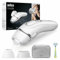 Braun Silk·Expert Pro 3 Epilator with Light Pulses, Semi Definitive Hair Removal Alternative to Laser, Bag, Venus Razor, 2 Heads, White/Silver, PL3122