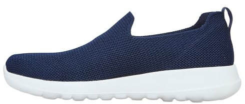 Skechers Men's Go Max-Athletic Air Mesh Slip on Walking Shoe Sneaker, Navy/White/White, 10 UK X-Wide