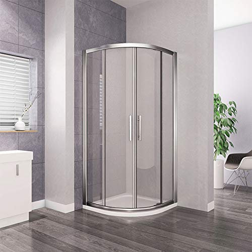 900x900x1850mm Xinyang Quadrant Shower Enclosure 6mm Easy Clean Glass Sliding Shower Cubicle Door