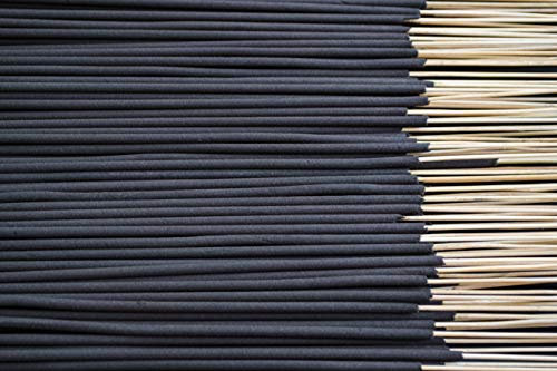 DHYANA - 240 bastoncini d'incenso - 20 profumazioni - patchouli, benzoino, palo santo, loto, cocco, rosa, gelsomino, muschio, cannella, menta, sandalo, fragola, mirra, lavanda, vaniglia, ambra…