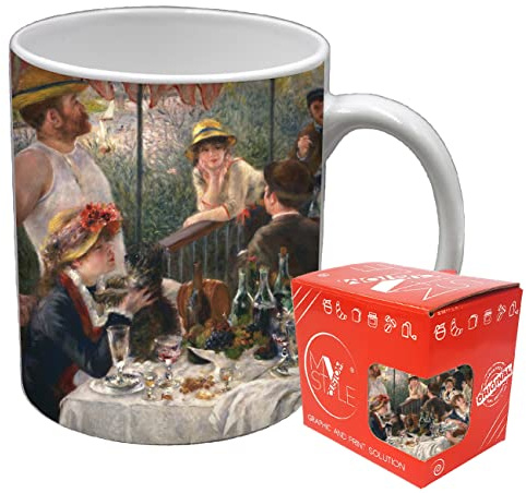 My Custom Style Tazza Standard Ceramica#Arte-Colazione Canottieri, Renoir#325ml