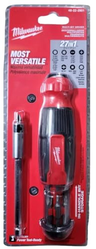 Milwaukee Electric - Tournevis multi-embouts 27-en-1