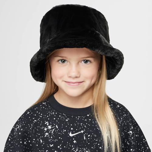 NIKE Apex Bucket Hat Für Ältere Kinder, Black, FZ3061-010, 1SIZE