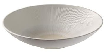 APS 85511 Schale -BLUSH- Ø 30 cm, H: 7 cm, 2,2 Liter, Melamin weiß/beige