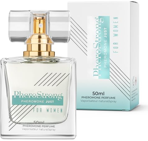 PheroStrong Pheromon-Parfüm für Frauen – Unwiderstehlicher Blumen-Chypre-Duft mit Pheromonen – Eleganter und raffinierter Duft für Selbstvertrauen und Anziehungskraft – Langanhaltendes Parfüm 50 ml