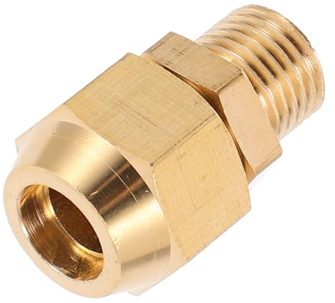 CHILDWEET Conector de Manguera de Aire de Latón Accesorio de Adaptador Recto para Manguera de Aire con Npt de Compatible de Herramienta de Reparación Duradera y Ligera