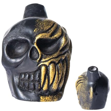 Doyandader - Silbato de uso intensivo - Instrumentos de ruidosos para Halloween, accesorios para cráneo aullando colección de rellenos para Cosplay - para fiesta familiar, vacaciones escolares