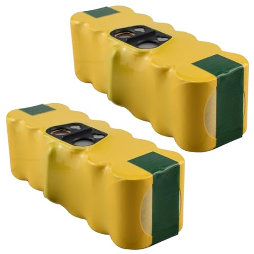 SSCYHT Lithium-Ionen-Akku 14,4 V Ersatzakku 3000 mAh 2000 mAh Lithium-Akkus 14,4 V Vakuumbatterien für Kehrmaschinen Serien 500 mit BMS für Motoren von 25 W bis 51 W