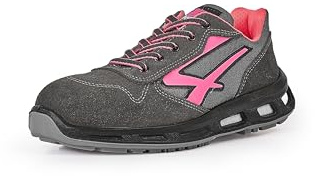 U-POWER Rep UP GEMINI, Zapatos de seguridad, Zapatillas deportivas ligeras antipinchazos unisex, suela Bast, inserto Infinergy, con puntera de aluminio - 38