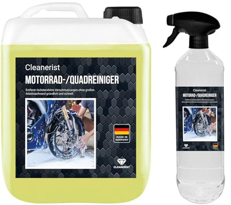 5 litri di detergente per moto/quad AP21 concentrato | Shampoo per moto Motocross