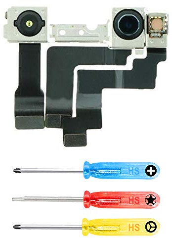 MMOBIEL Front Facing Camera Compatible with iPhone 12 Mini 2020 12 MP - Selfie Flex Cable Replacement Front Camera - Incl. Screwdrivers
