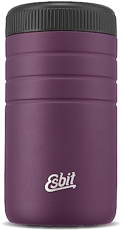 Esbit Thermobehälter Majoris | Edelstahl | BPA-Frei | Schwarz & Silber | 0,4L & 0,55L | für warme Speisen, Suppe, Lunch