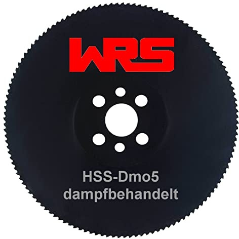 WRS Metallkreissägeblatt aus HSS-Dmo5, 315 mm Ø x 2,5 x 32 mm, Industriequalität, Größen Name: 200 Zähne (5 mm Zt.)