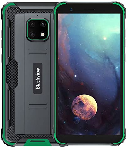 Blackview BV4900 - Smartphone 4G - Téléphone Mobile Ultra Robuste avec Écran 5.7 HD - Étanche IP68 et Résiste à la Poussière et aux Chutes - 3Go RAM + 32Go ROM - Version Française - Vert