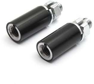 Dock66 Blinkerverlängerung 25mm für Blinker mit M8 Gewinde, schwarz, Paar