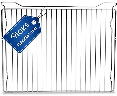 VIOKS Gitterrost für Backofen 455x360mm Ersatz für Gorenje 421367 Rost | Gitter, für Gorenje Ofen Herd