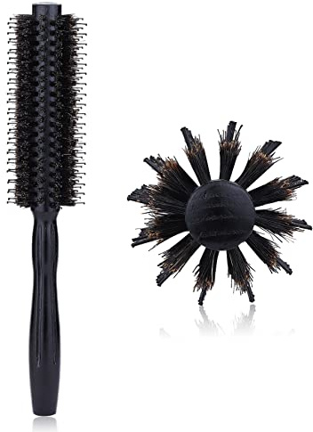 PERFEHAIR Round Hair Brush - 1.8 Inch, Boar & Nylon Bristle Volumizing Roller Hairbrush for Women or Men'S Short, Medium, Fine, Thin Hair Blow Drying Or Styling