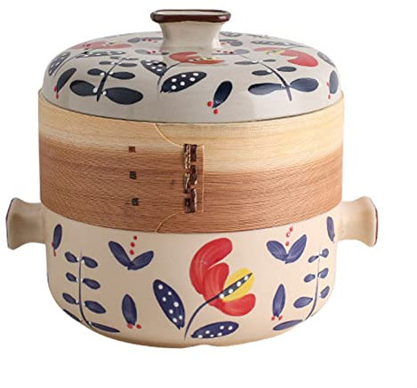 Exquisita Cazuela De Olla Caliente Olla De Cerámica, Olla De Barro, Olla De Barro, Donabe Japonés, Cerámica China/Vaporera/Cacerola/Olla De Barro Utensilios De Cocina Olla De Estofado Olla (Tamaño : 1