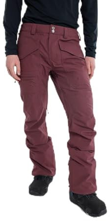 Burton Southside 2L Slim Fit Herren-Ski-/Schneehose, Violett, Größe S, Violett
