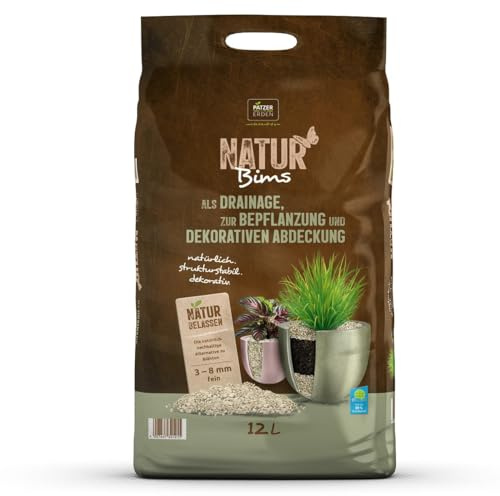 PATZER Natur Bims Granulat Fein 3-8 mm - 12 Liter