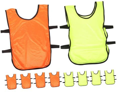 BESPORTBLE 10st Trainingsweste Für Kinder Basketball-trainingskostüm Tragbare Sportwesten Pinnies Für Das Fußballtraining Trainings-fußballwesten Basketball-Trainingsweste Polyester