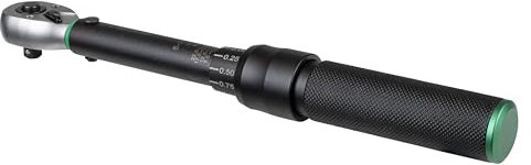 Sealey Calibrated Micrometer Style Torque Wrench 1/4 Sq Drive 5-25Nm - Premier Black - STW901B