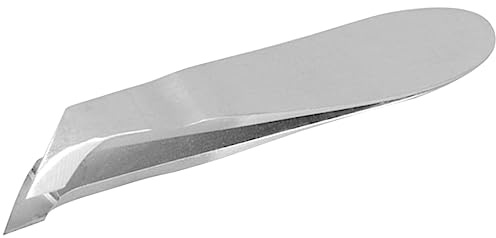 Argento Tronchesino Sicura per Acciaio Inox in Cuticole per Manicure | Strumento Antiscivolo, Taglio Preciso e Rimozione Delicata, per Mani Curate in Uso Domestico o Professionale