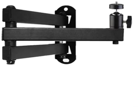 Aboiled Foldable Projector Wall Mount Stand Hanging Holder for Secure Ceiling Mounting Rack