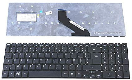 Clavier AZERTY Français Compatible avec Acer Aspire V3-471 V3-531 V3-551 V3-571 V3-572 (Aspire E1-530 E1-531 E1-532 E1-570 E1-572)