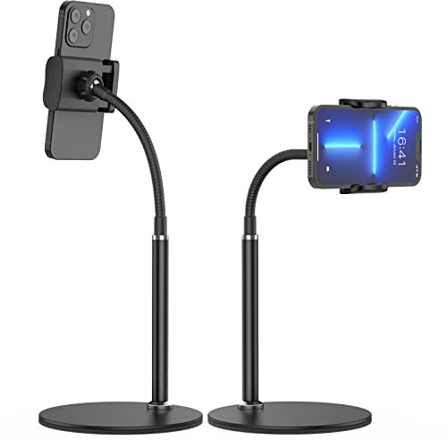 Shawe Handy Ständer Tisch, Verstellbare Handy Halterung Multi-Winkel Handyhalter für iPhone 16/15/14/13/12/11 Pro Mini, X, XR, Xs, Samsung, Huawei usw (3.5-6.5 Zoll)