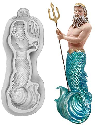 DUBENS Neptune Silikon Form Fondant Kuchen Dekorieren Tools Silikon Mould Sugar Schokolade Backen Werkzeuge Für Kuchen Gumpaste Form