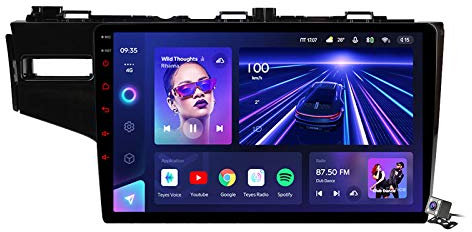 Android 10 GPS Navegador Coche para Honda Jazz 3/Fit 3 2013-2020 - FM RDS AM Radio del Coche, Conexión a Internet WiFi/5G, Soporte DSP Carplay Android Auto/BT Llamadas Manos Libres,Lhd,7862: 6+128