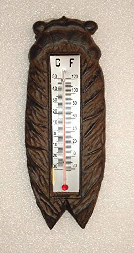 I Zikal-Thermometer aus Gusseisen