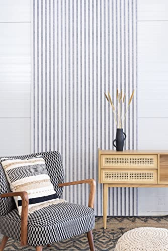 Leiste24 Akustikpaneel 2600 x 400 mm Grau Eiche Vintage | Lamellenverkleidung mit grauem Akustikfilz, Wandverkleidung im Lamellendekor Eiche Vintage für moderne Innenräume