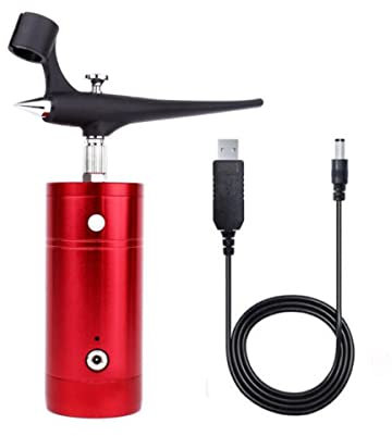 YANYUESHOP Cake Spray Gun,Model Coloring Electric Spray Tool Portable Mark Airbrush Air Pump Set Cake Beauty Airbrush,B