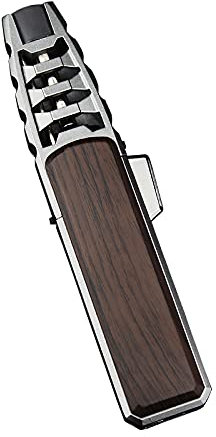 TOPWAY Mini Gas Torch Lighter Butane Refillable Windproof Adjustable Jet Flame with Safety Lock for Candle Camping BBQ Stove Kitchen Baking in Gift Box - Butane Not Included