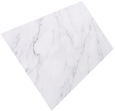 BESPORTBLE Plateau en Marbre Naturel Cuisine Planche de Rangement Multifonctionnelle Accessoire de Décoration Élégant pour Servir Fruits et Fromages 40X30Cm