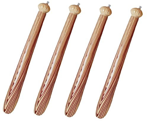 WEKAMOS 4pezzi Mazza Da Baseball Gonfiabile Giocattolo Pipistrello Per Ragazzo Oggetti Per Feste Sportive Gadget Calcio Basket Bastone Gonfiabile in Pvc