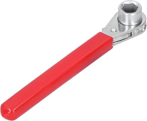 JVNALwnkv Clé à molette en acier inoxydable, clé à cliquet, clé à borne de batterie, facile à transporter et à ranger, 5/16 po x 0,4 po, for la maison et la voiture