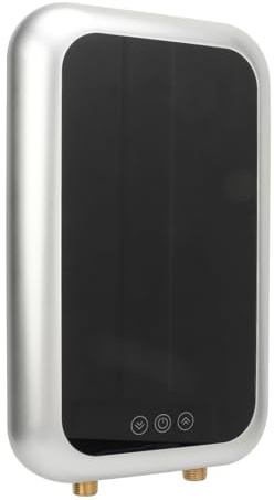 Aramox Mini Tankless Water Heater Electric 9KW 240V Hot with Large Screen Display for Kitchen Bathroom Sink Under Counter